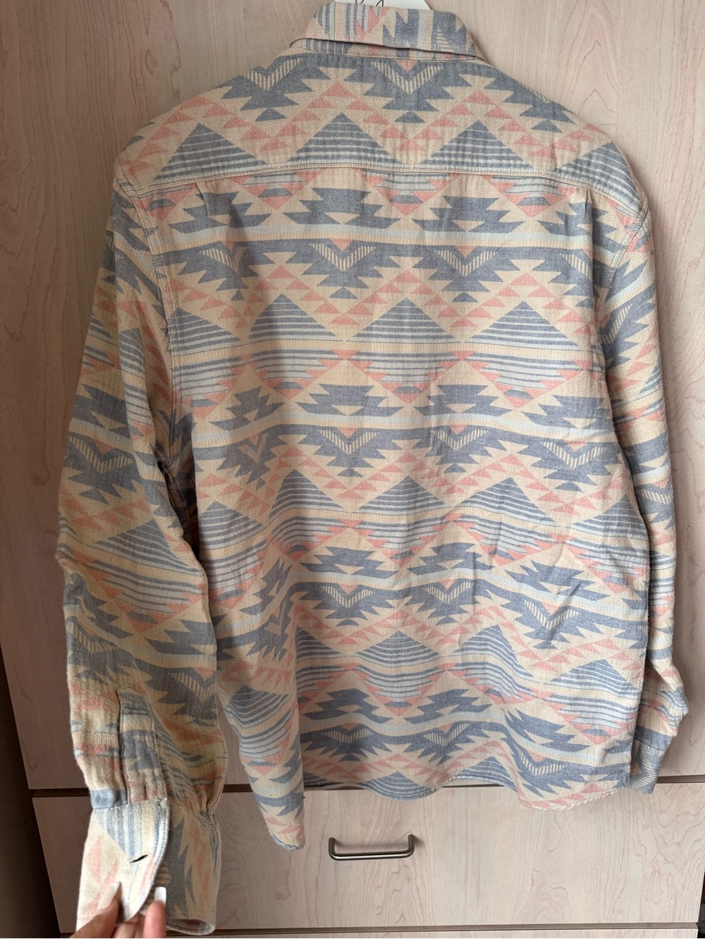 Men's Faherty Patterned Button-Up - Picture 6 of 6